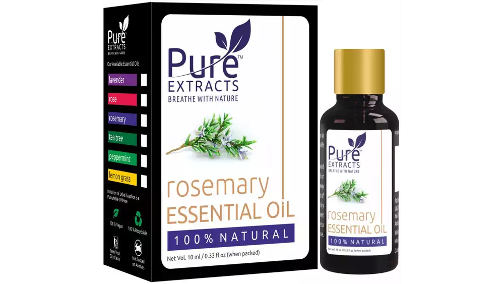 Pure Extracts 100% Pure Rosemary Essential Oil (10ml)