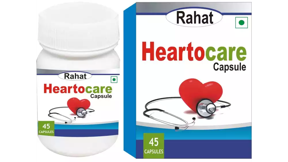 Rahat Herbal Care Heartocare Capsules (45caps)