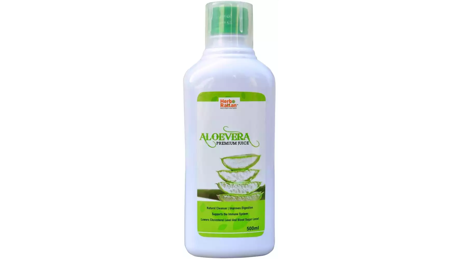 Rajni Herbals Aloevera Premium Juice (500ml, Pack of 2)
