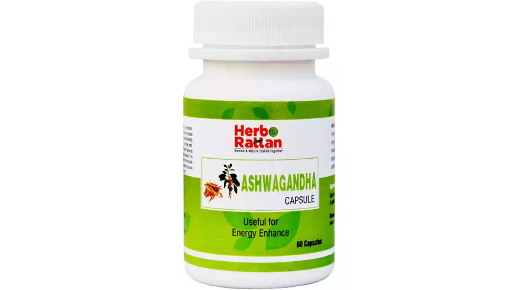 Rajni Herbals Ashwagandha Capsule (60caps, Pack of 2)