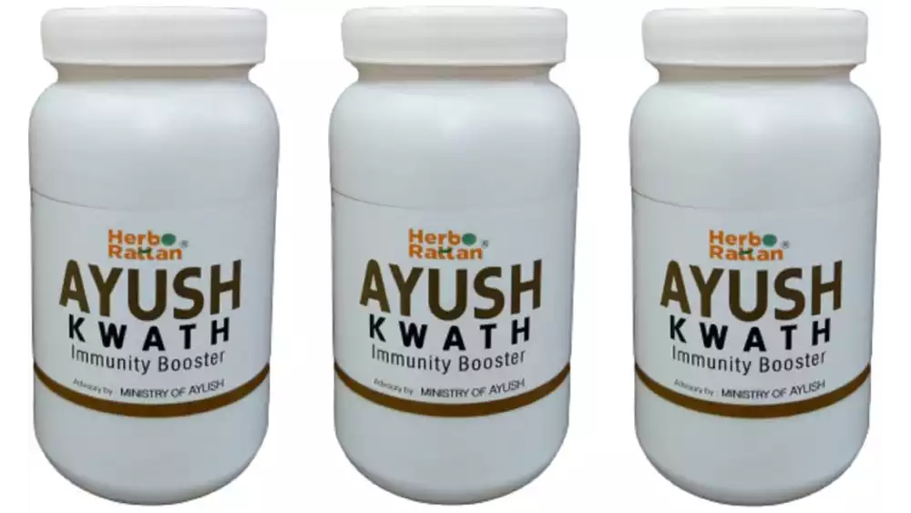 Rajni Herbals Herbo Rattan Ayush Kwath Immunity Booster (100g, Pack of 3)