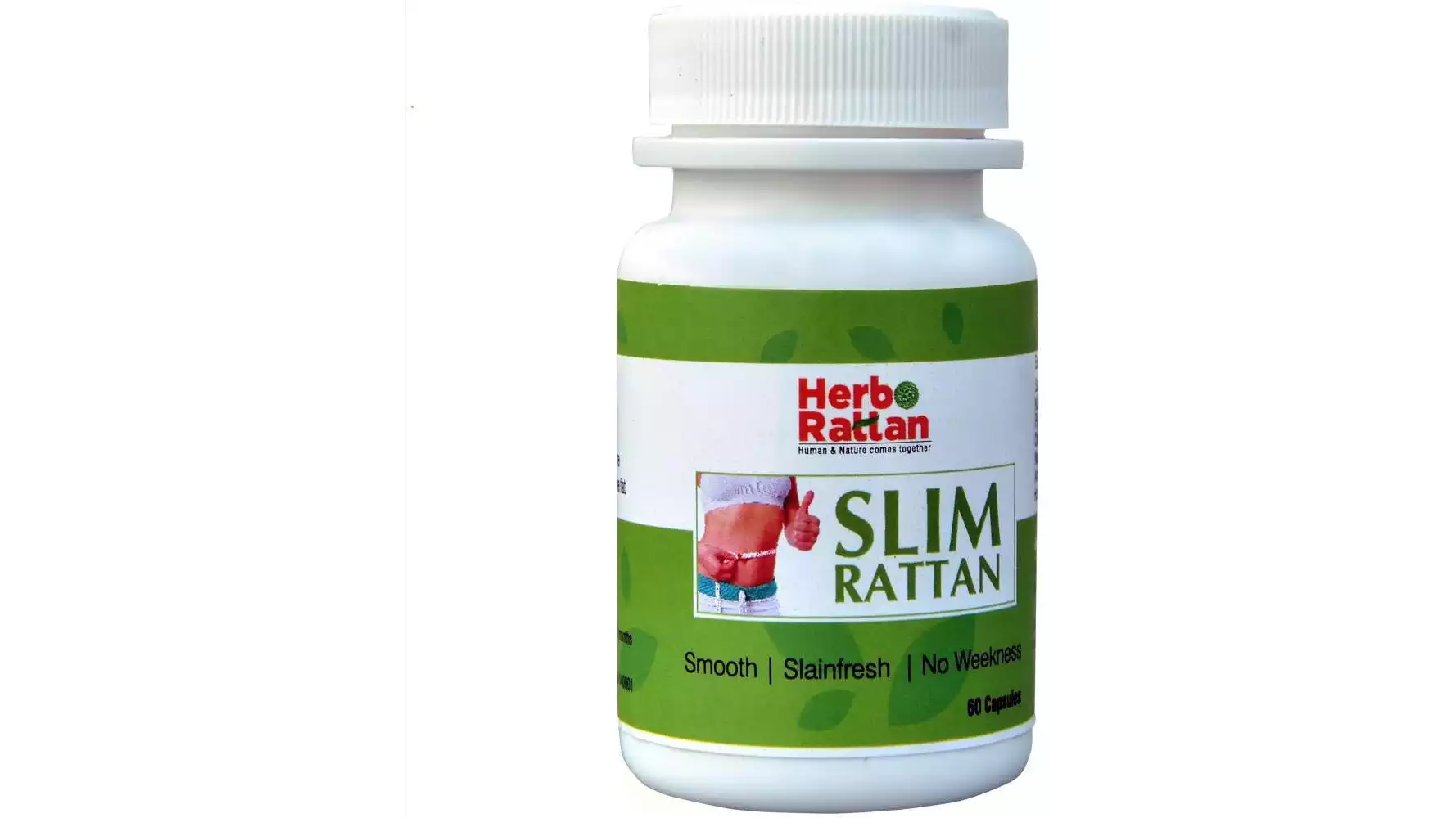 Rajni Herbals Slim Rattan Capsule (60caps, Pack of 2)