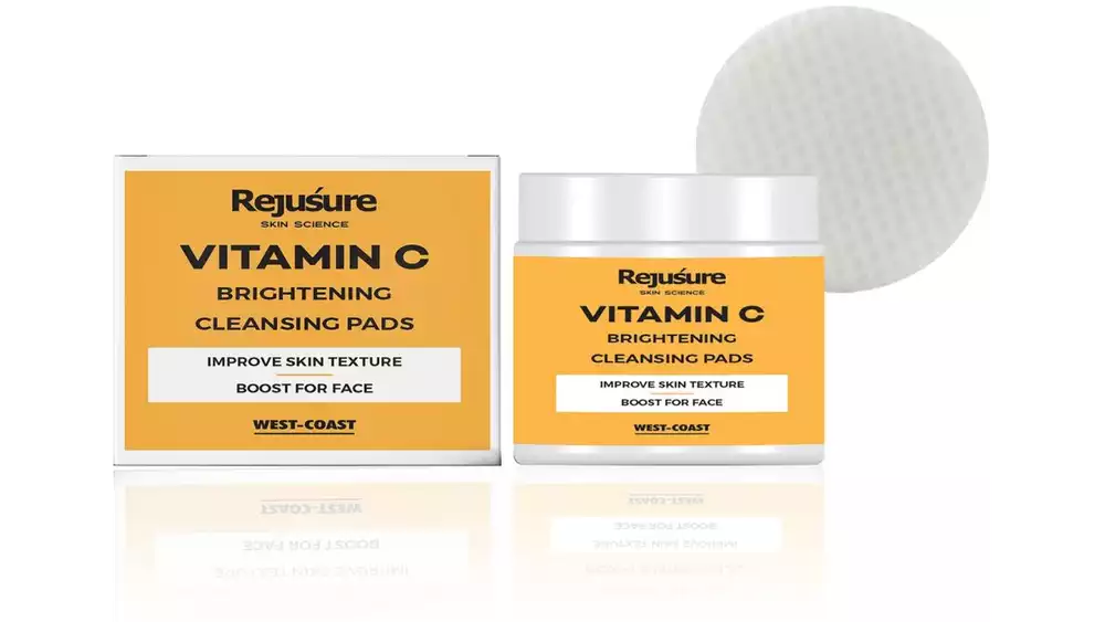 Rejusure Vitamin C Brightening Cleansing Pads (50pcs)