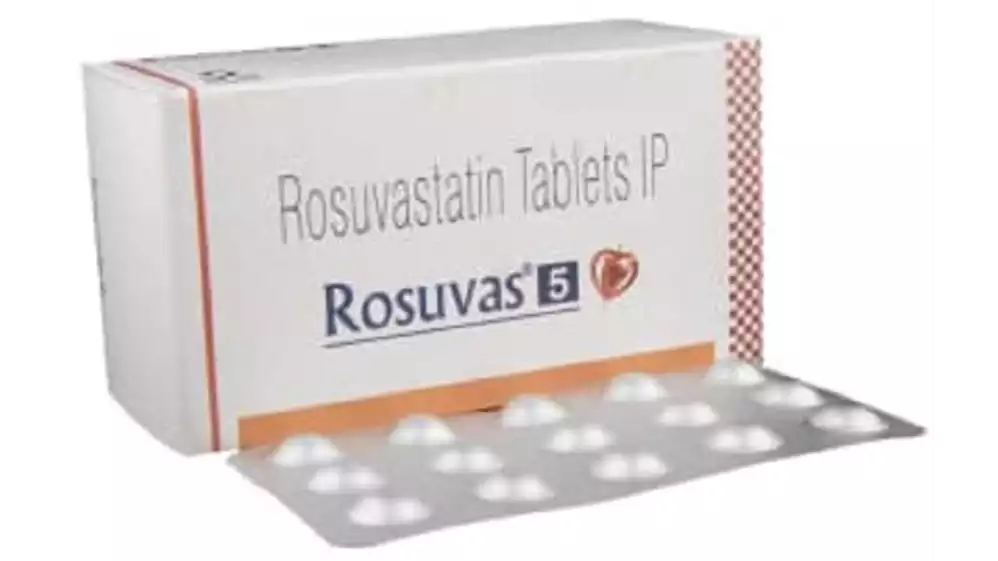 Rosuvas Tablet (5mg) (15tab)