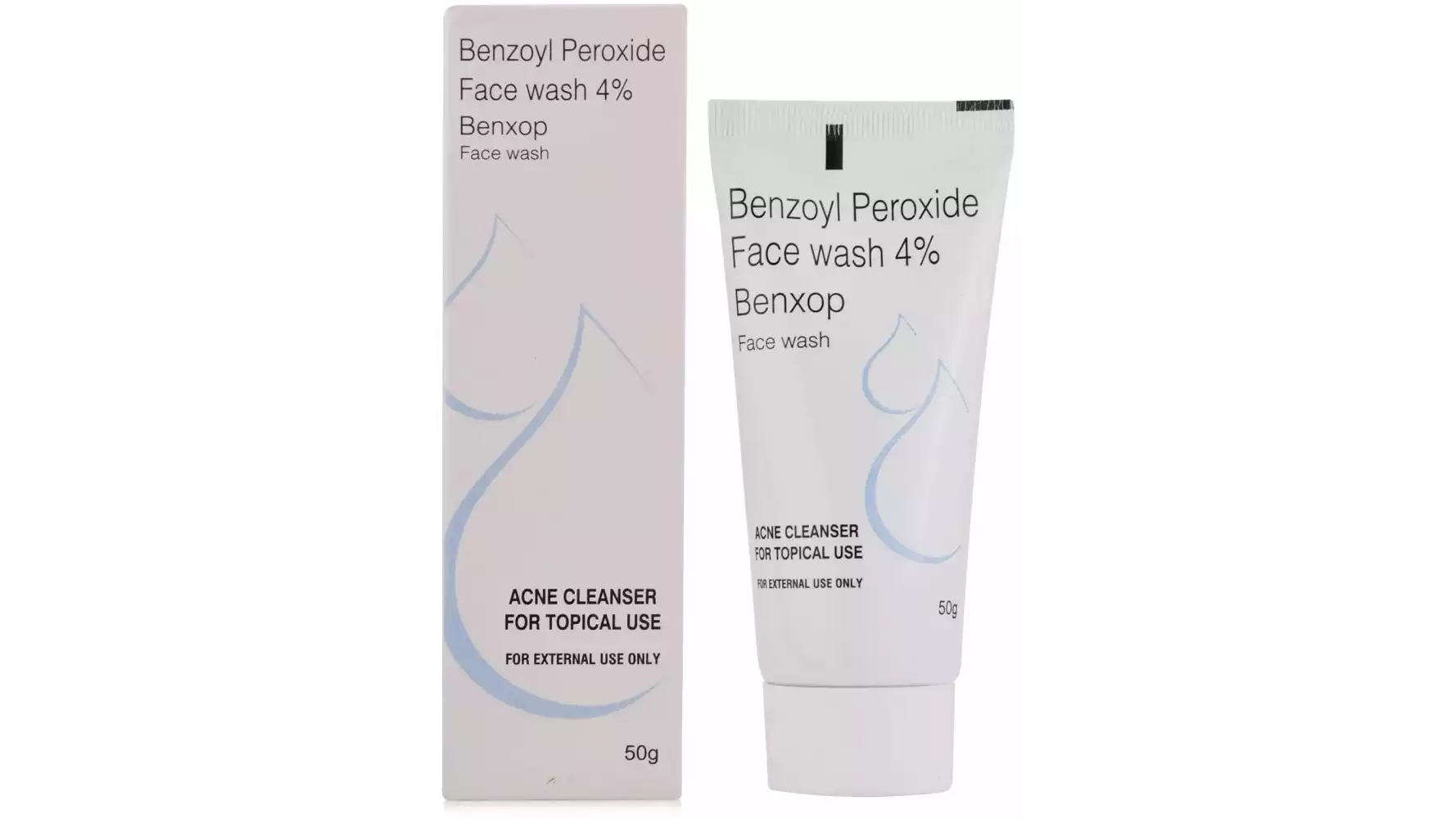 Salve Pharma Benxop Face Wash (4%w/w) (50g)