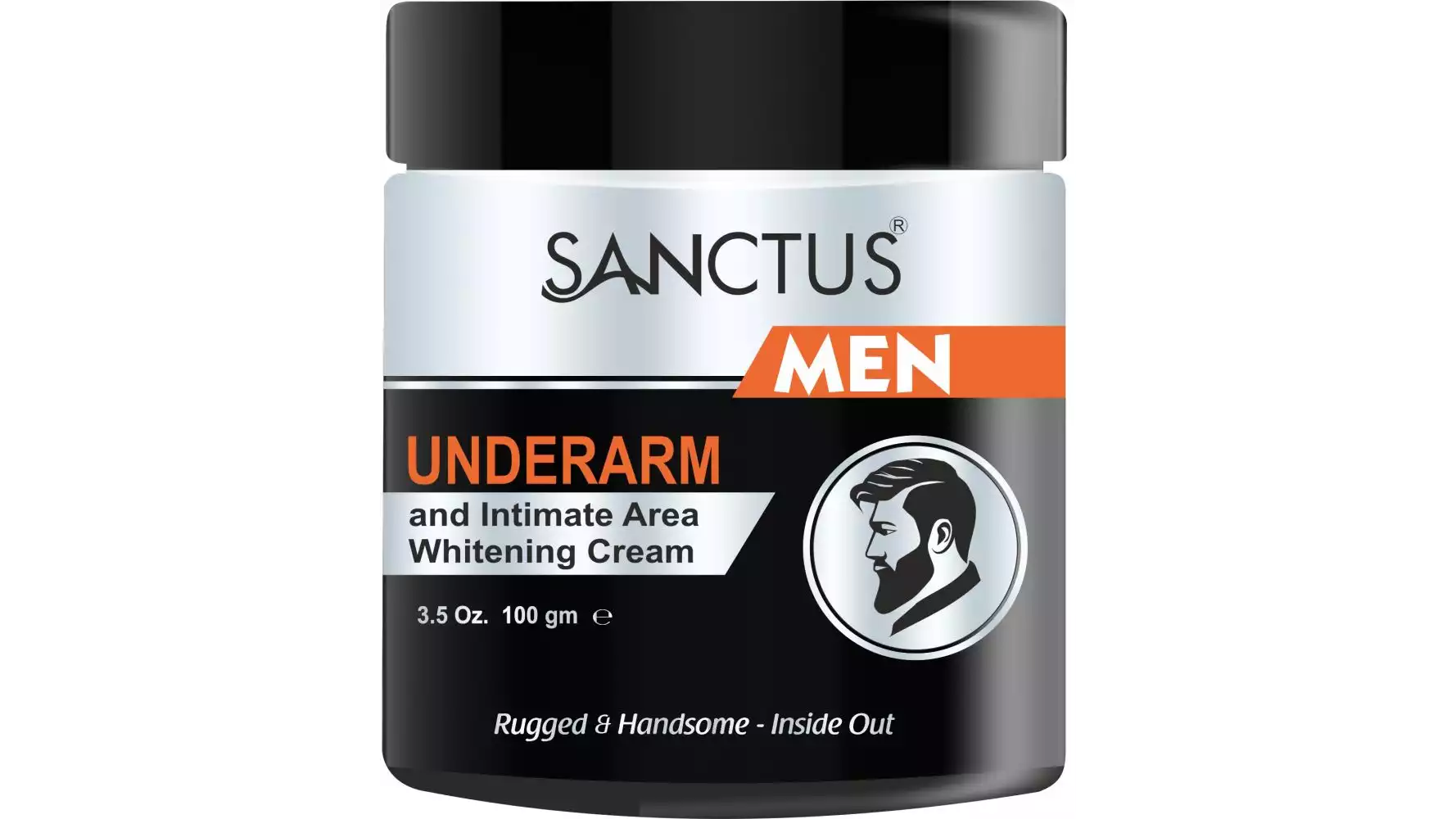 Sanctus Underarm And Intimate Area Whitening Cream For Men (100g)