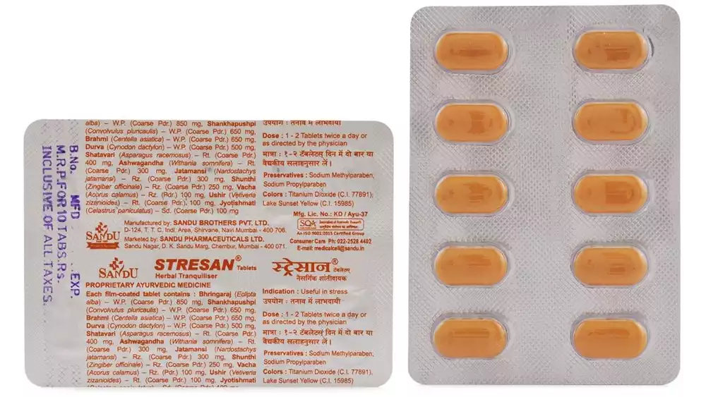 Sandu Stresan Tablets (10tab)
