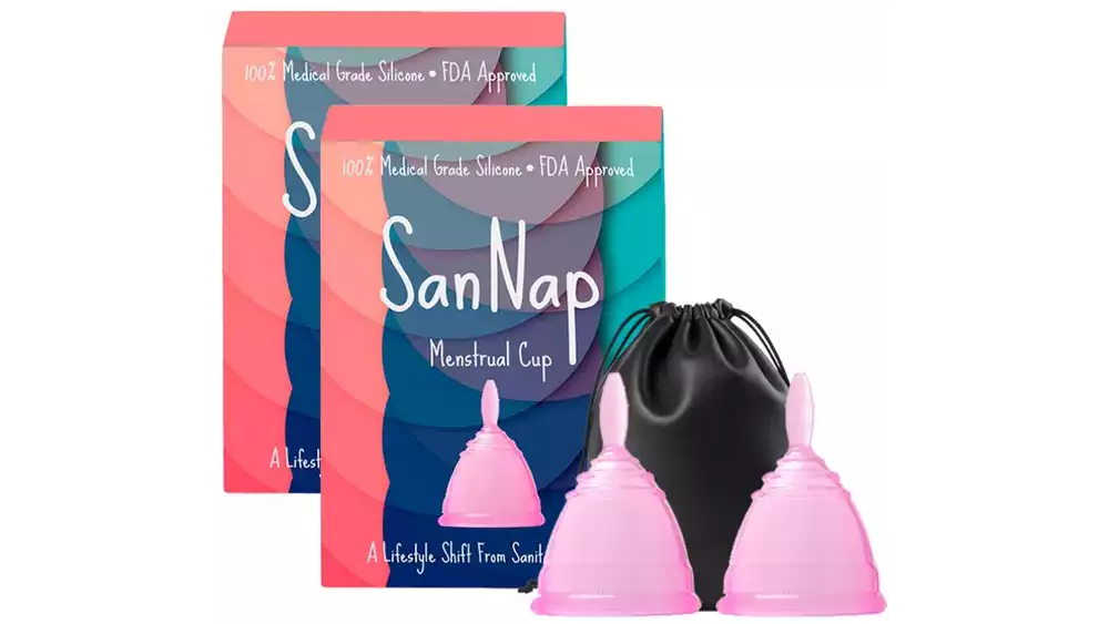 Sannap Menstrual Cup (S, Pack of 2)