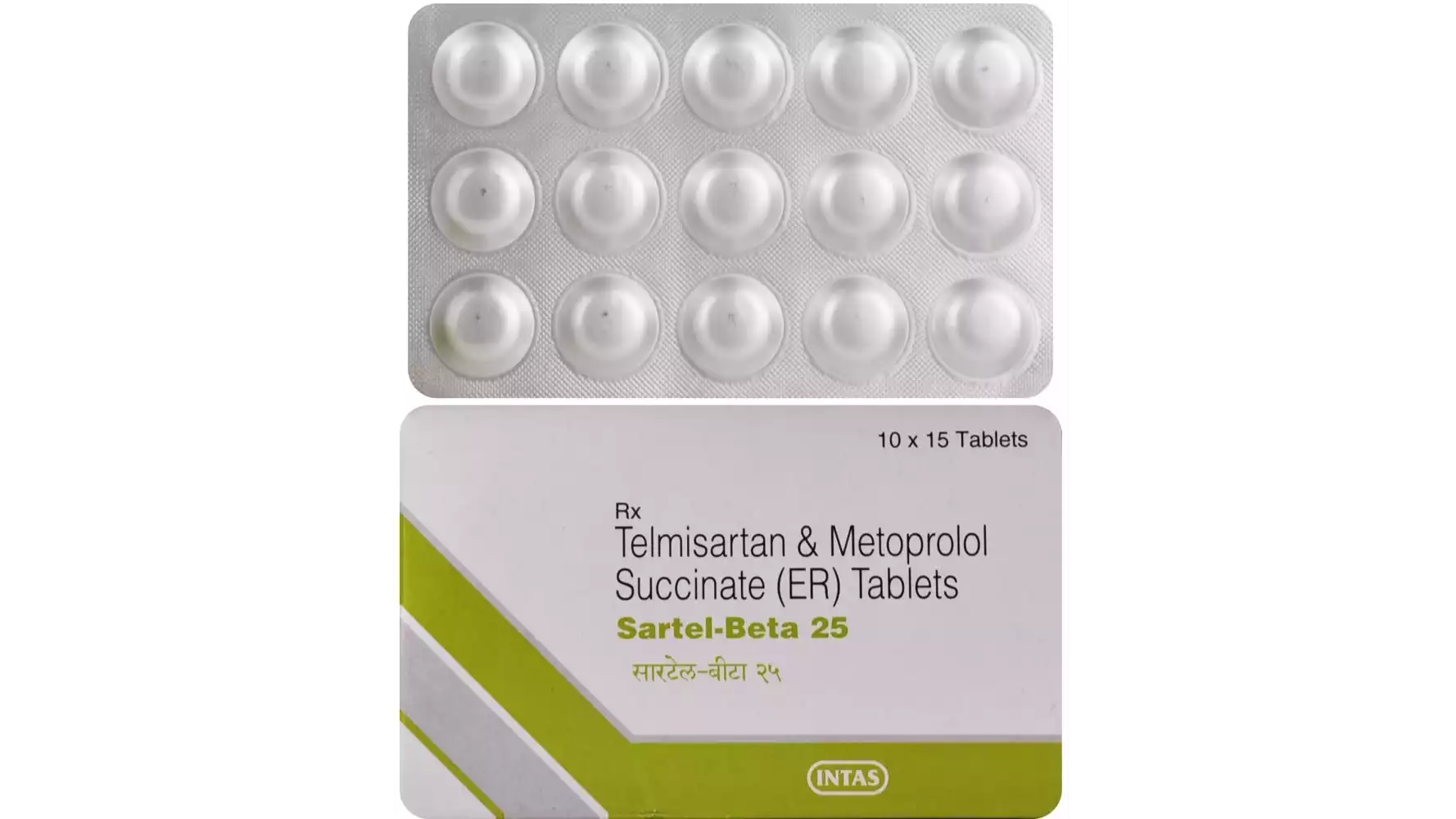 Sartel Beta Tablet (40mg/25mg) (15tab)