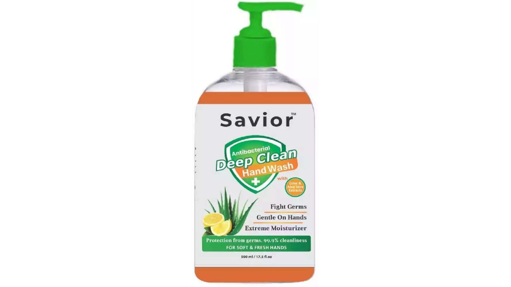 Savior Deep Clean Hand Wash (500ml)