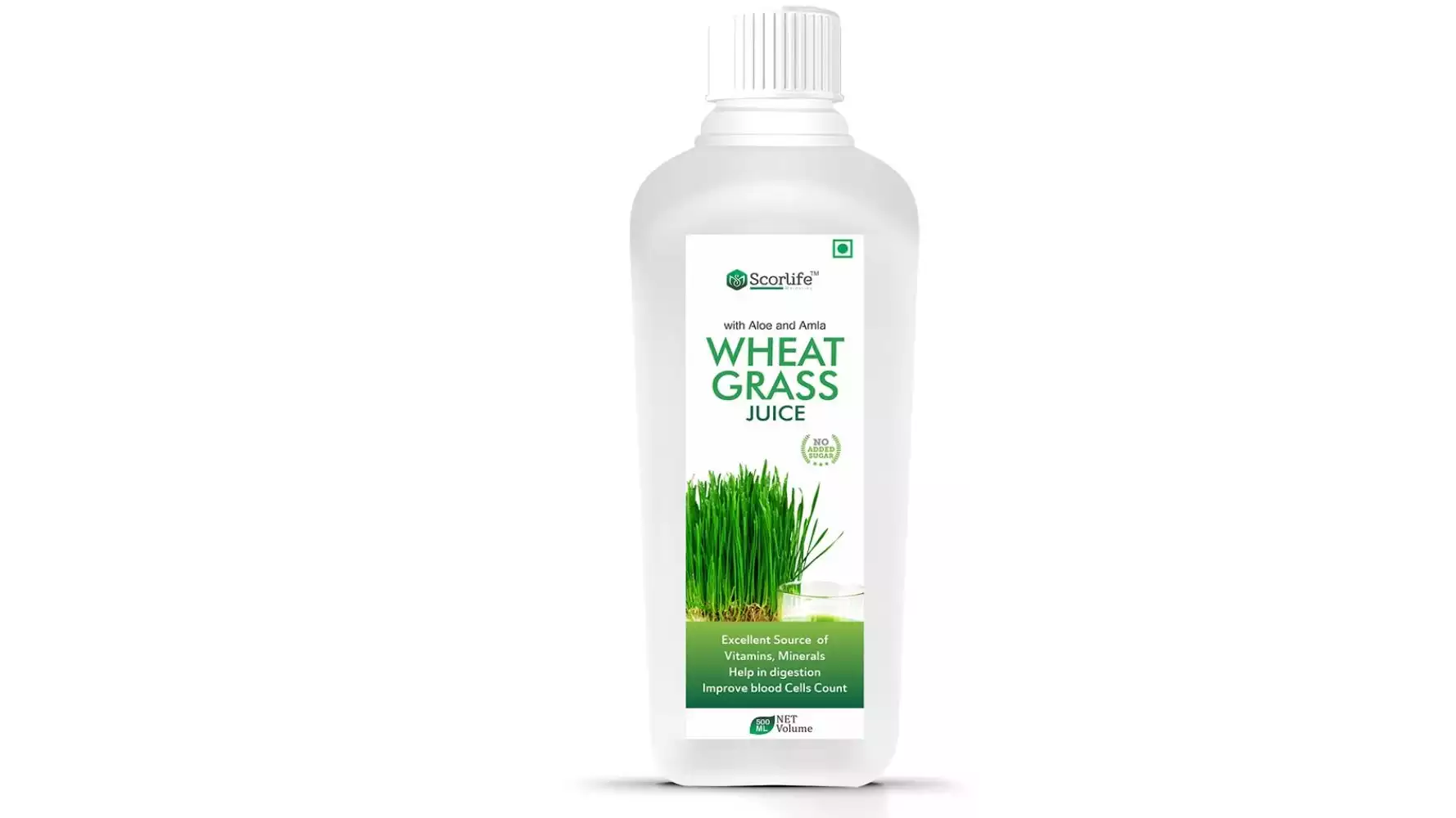 Scorlife Wheatgrass Juice Sugar Free (500ml)