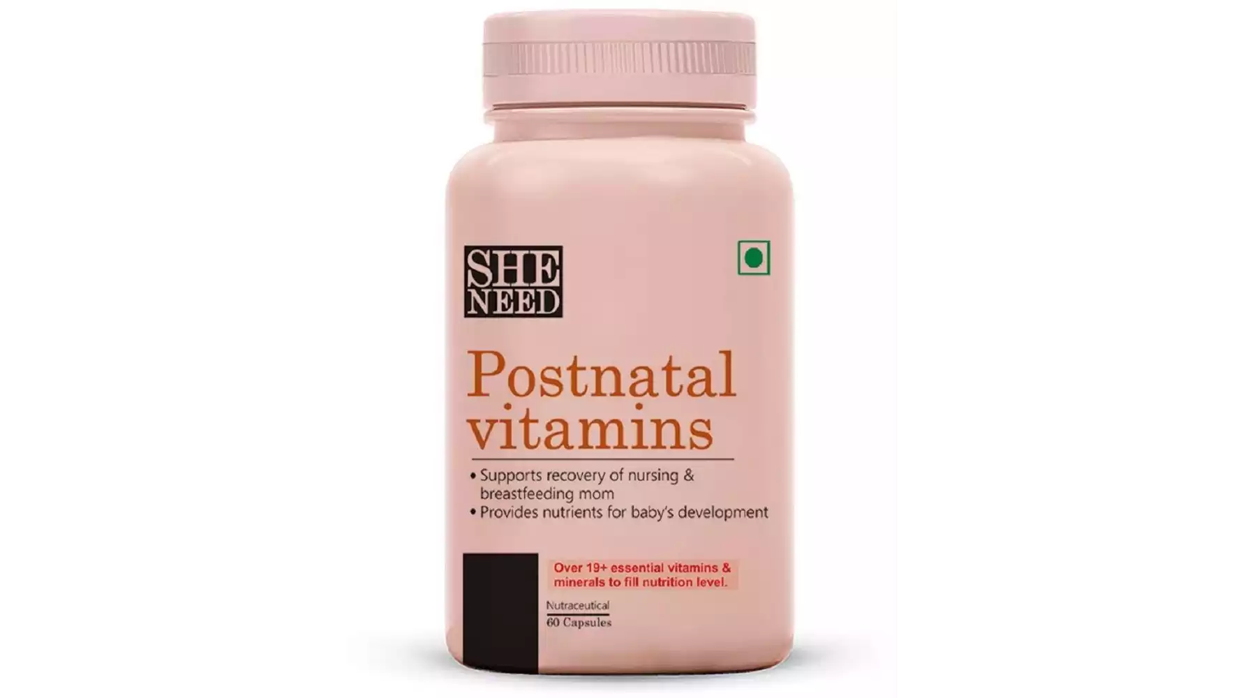 SheNeed Postnatal Vitamins Supplements (60caps)