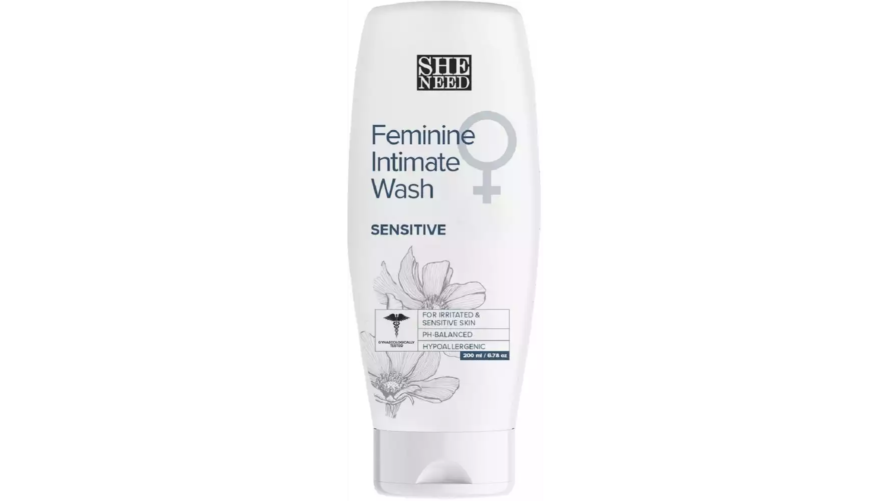 SheNeed Sensitive Feminine Intimate Wash (200ml)