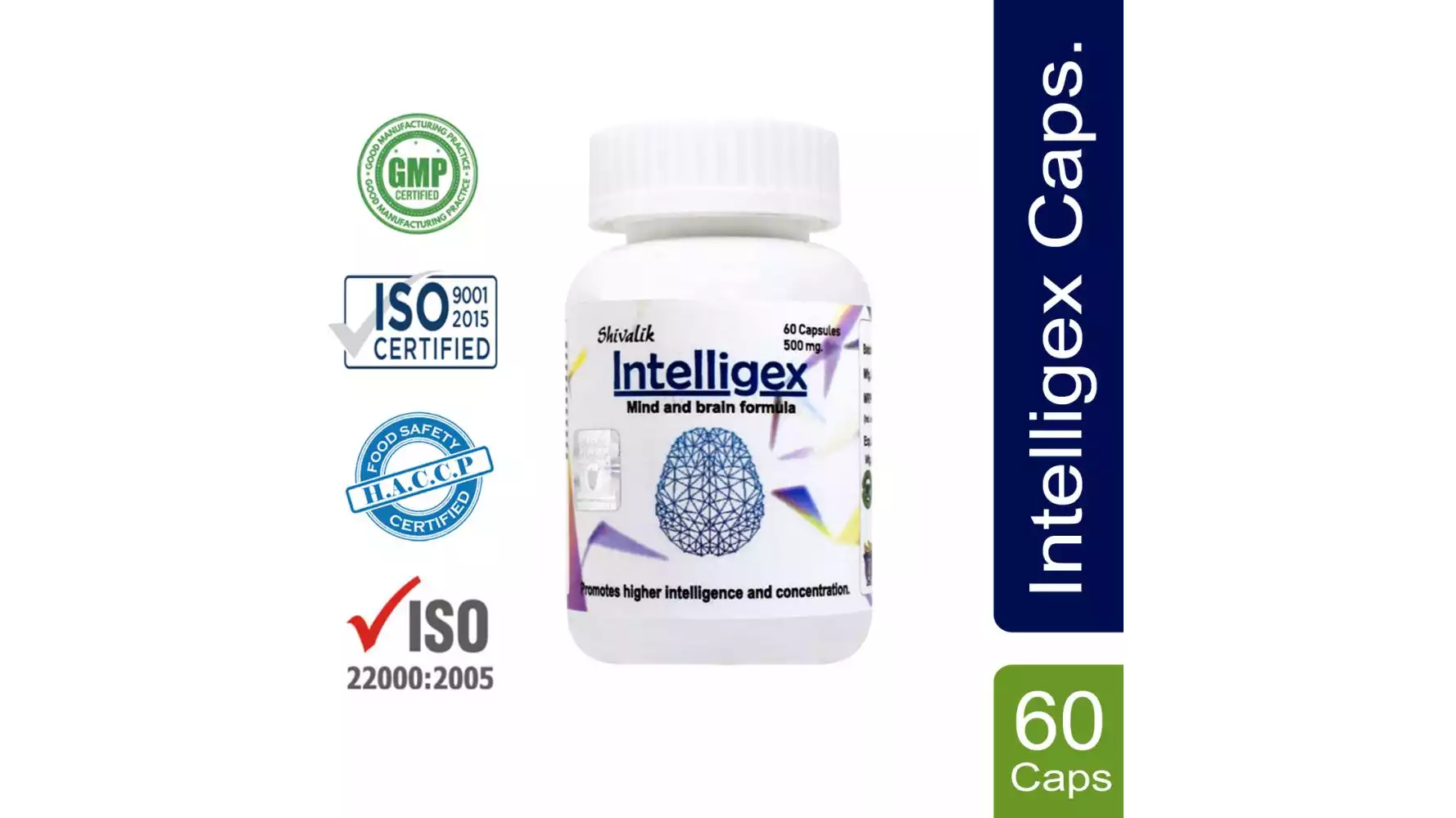 Shivalik Herbals Intelligex Capsule (60caps)