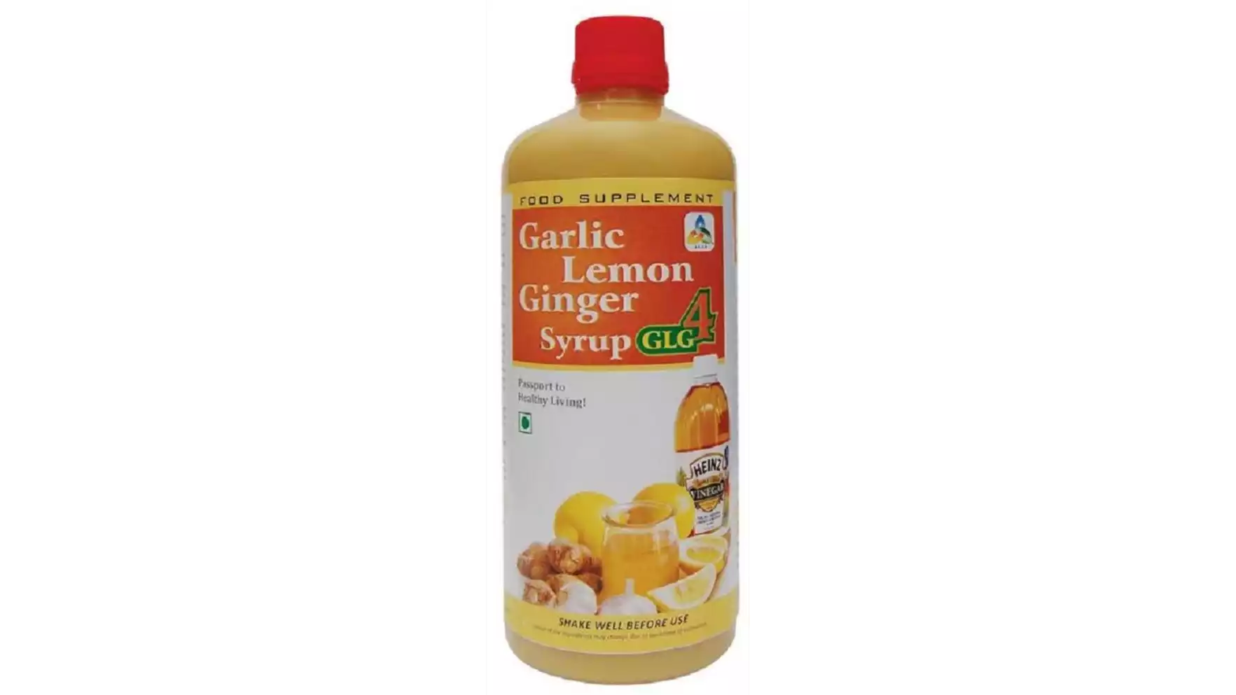 SKSB Garlic Lemon Ginger Syrup without Honey (525ml)