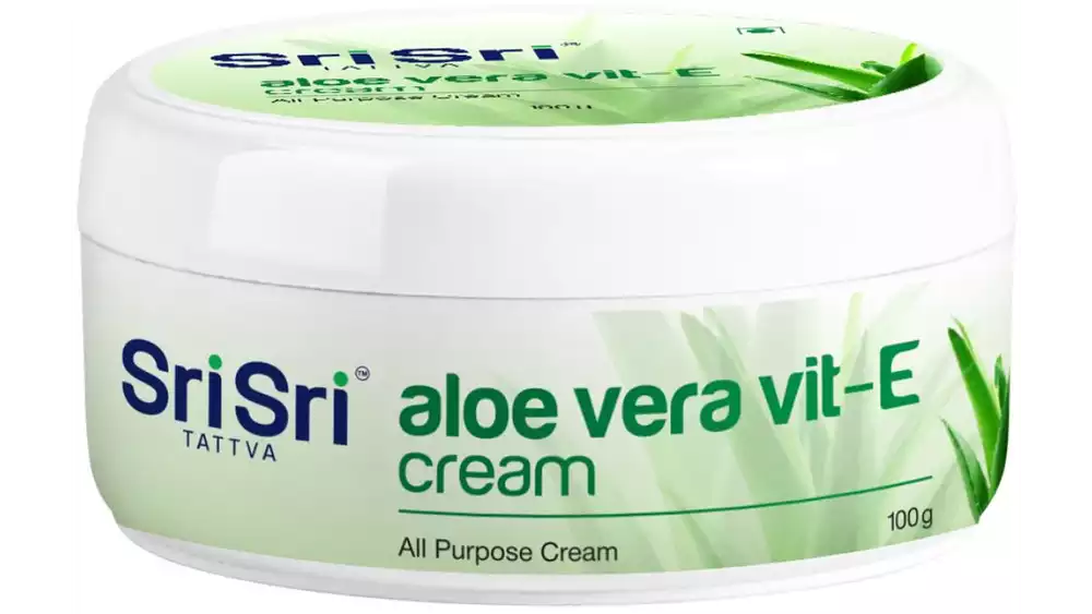Sri Sri Tattva Aloe Vera Vit-E Cream (100g)