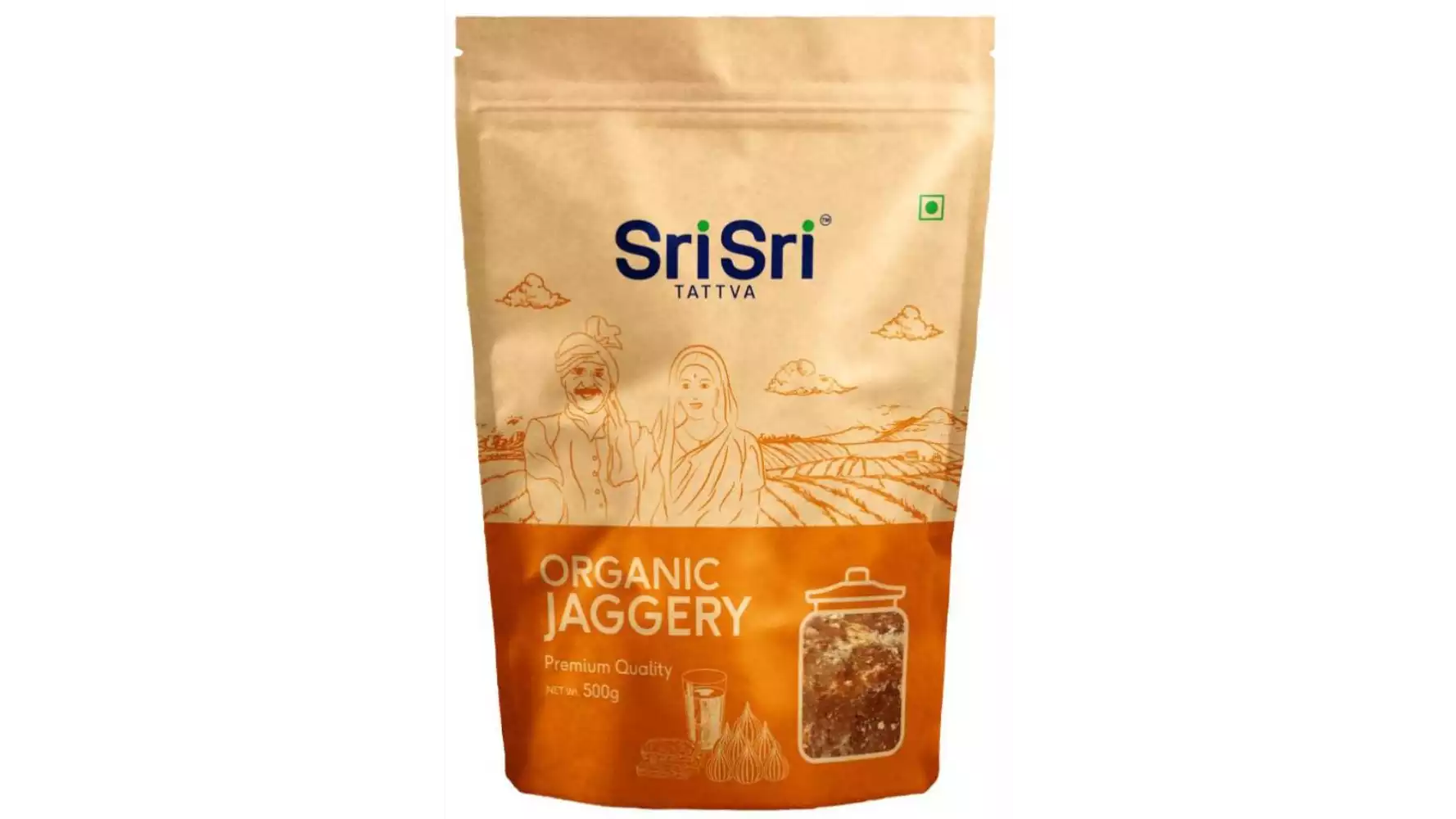 Sri Sri Tattva Organic Jaggery (500g)