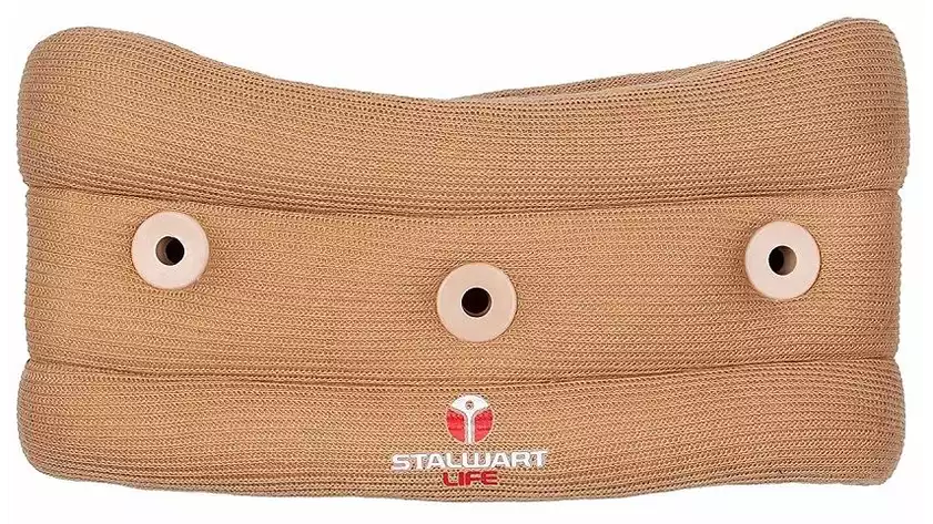 Stalwart Life Premium Soft & Comfortable Cervical Collar With Chin Support (3.5-4.0 Inch) (M)