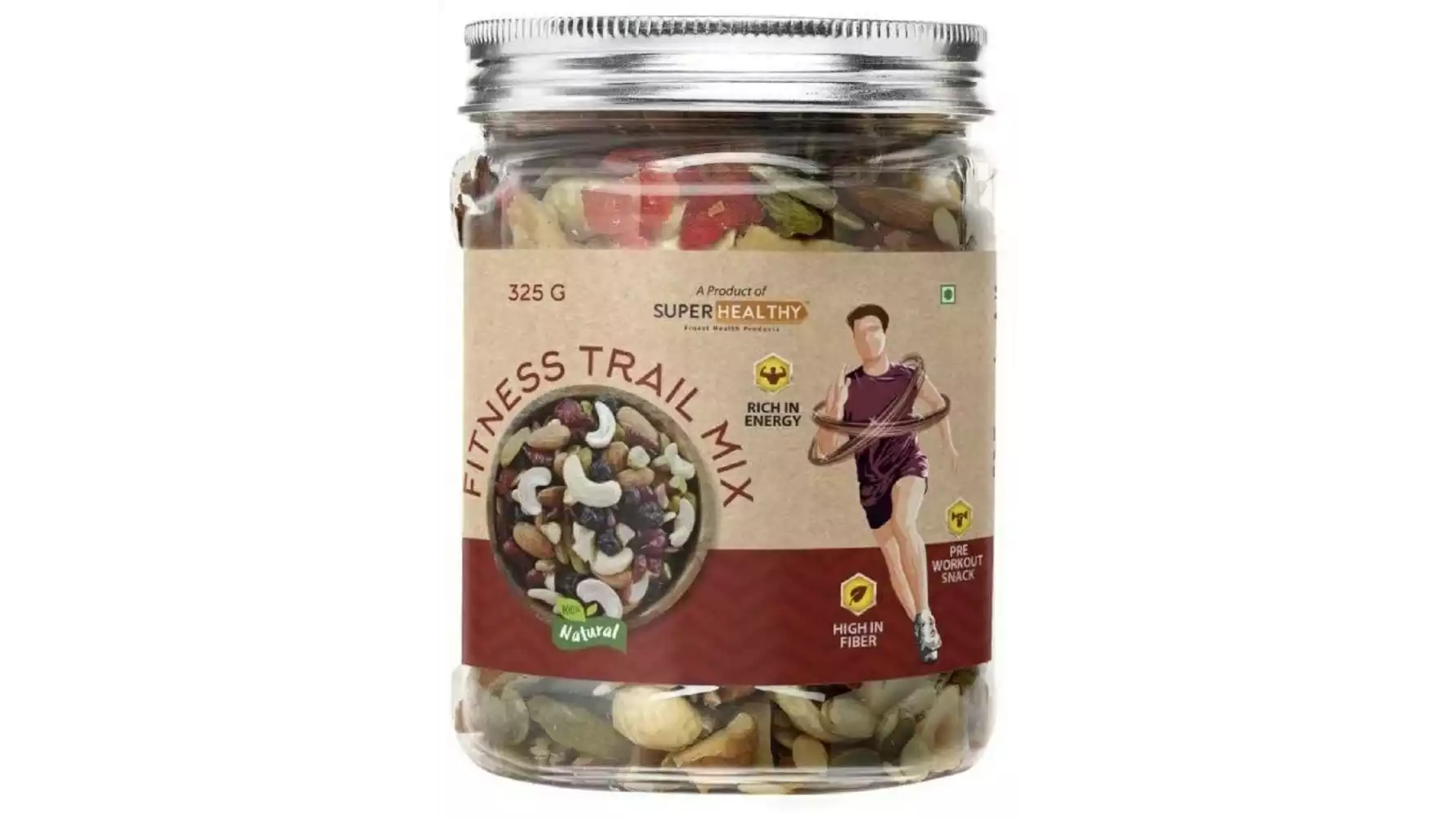 SuperHealthy Fitness Trail Mix (325g)