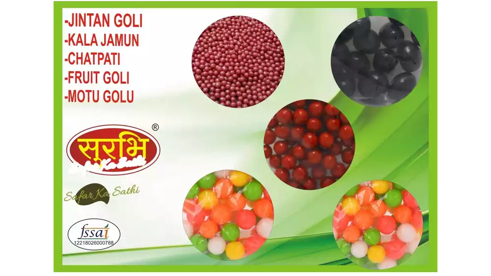 Surbhi Jintan Goli, Kala Jamun, Chatpati, Fruit Ball & Motu Golu (1Pack)