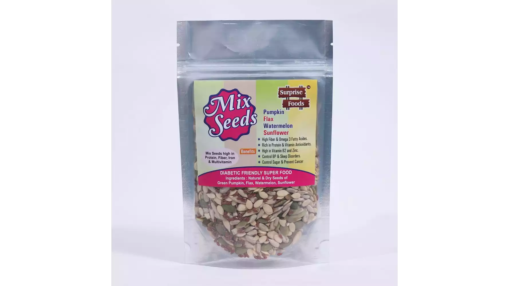 Surprise Foods Mix Seeds Raw (100g)