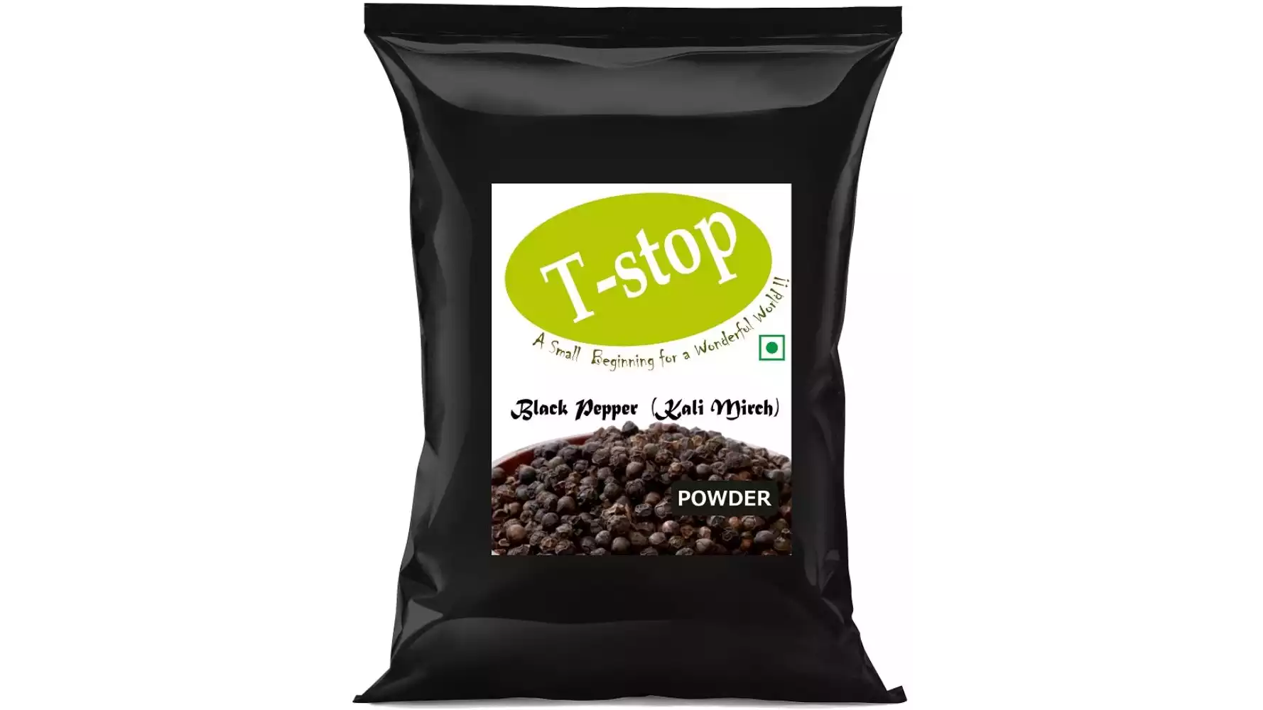 T-stop Black Pepper Powder (Kali Mirch) (50g)
