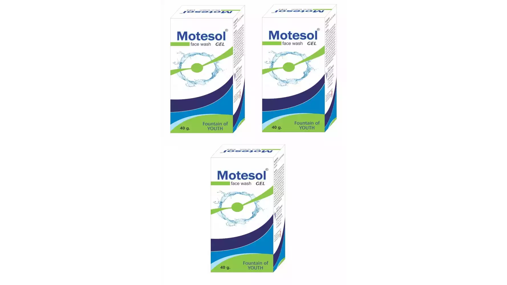 Tantraxx Motesol Face Wash Gel (40g, Pack of 3)