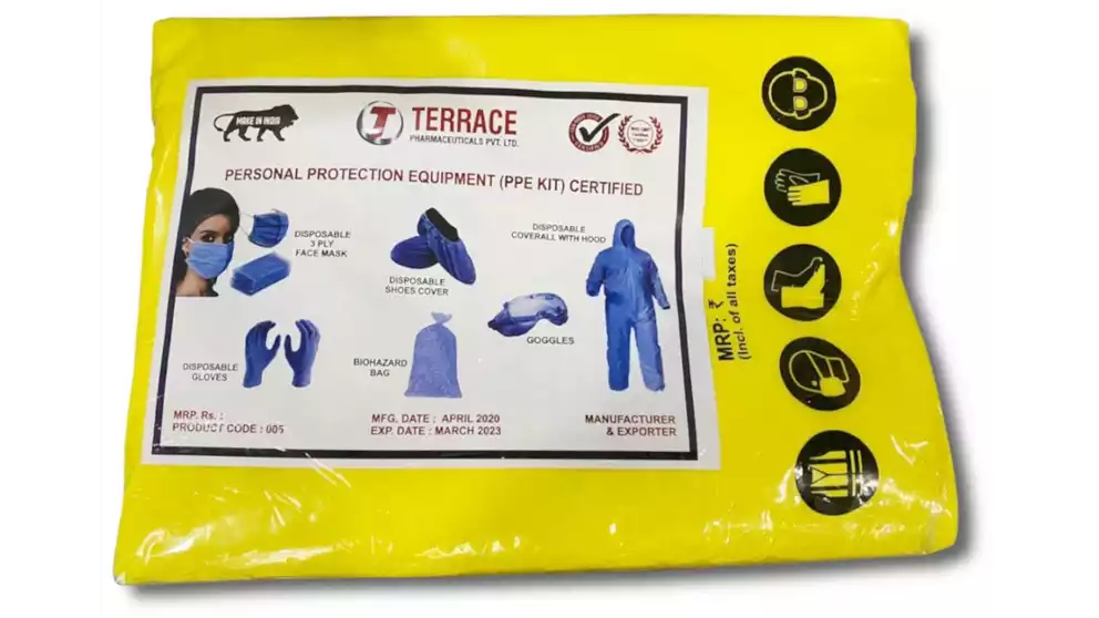 Tantraxx Terrace Personal Protection Equipment (Ppe Kit) (1Pack)