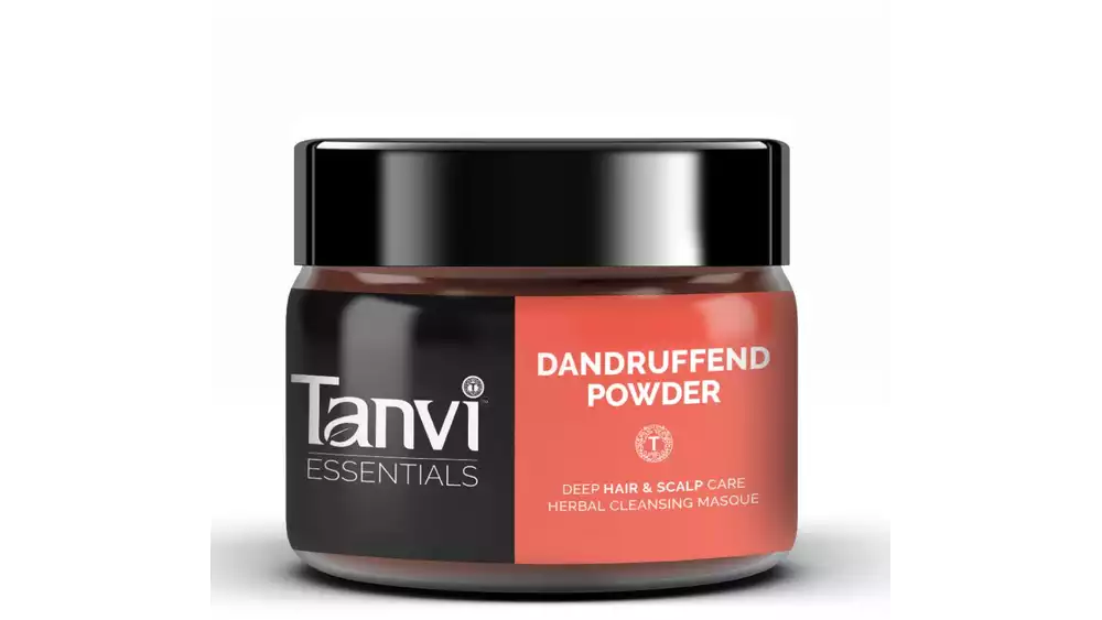 Tanvi Herbals Dandruffend Powder Herbal Hair Pack (80g)