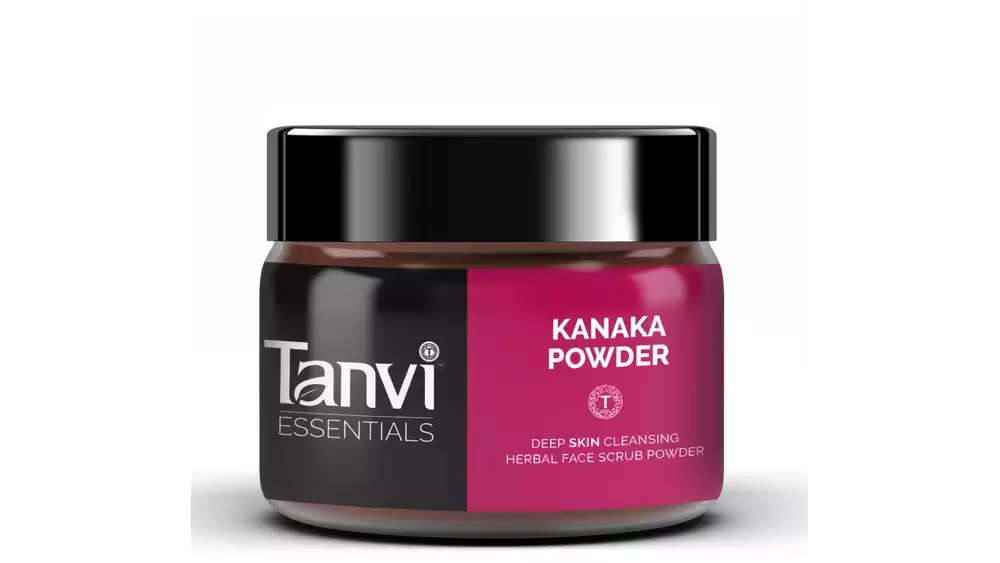 Tanvi Herbals Kanaka Powder Herbal Face & Body Scrub (80g)