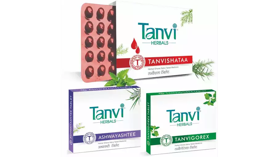 Tanvi Herbals Weight Gain Kit (1Pack)