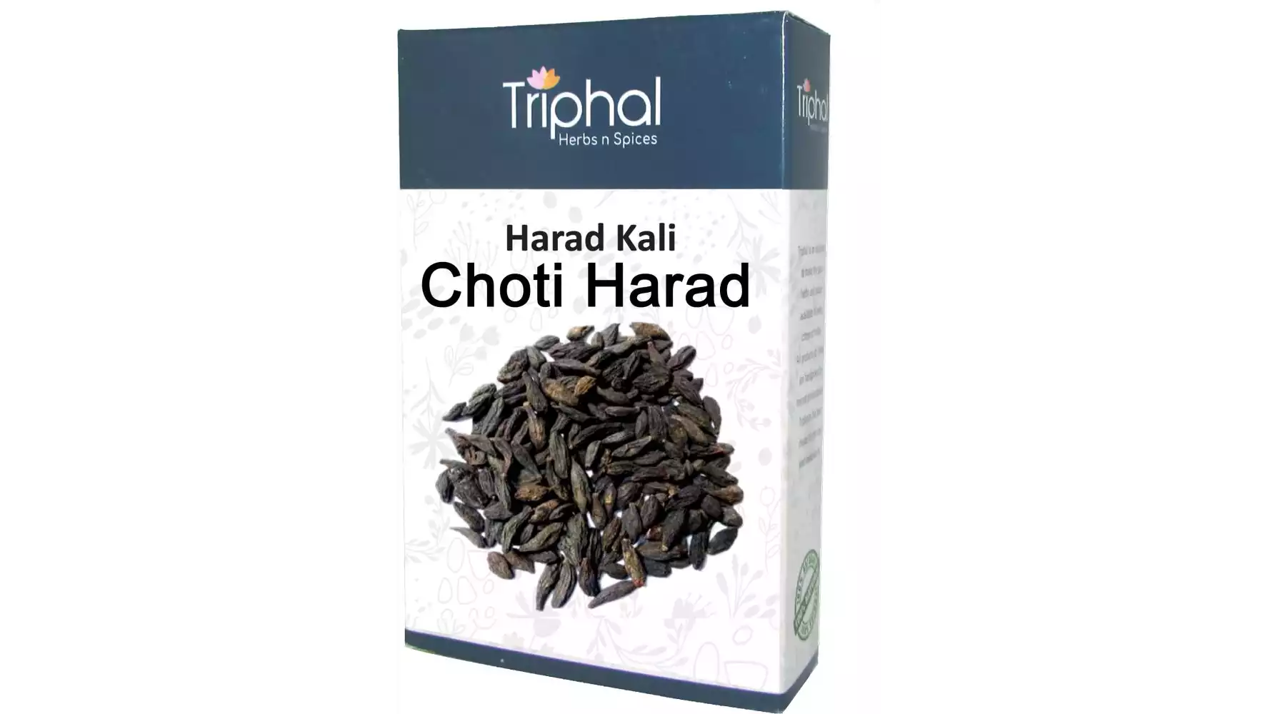 Triphal Pure Choti Harad Raw (Black) (100g)