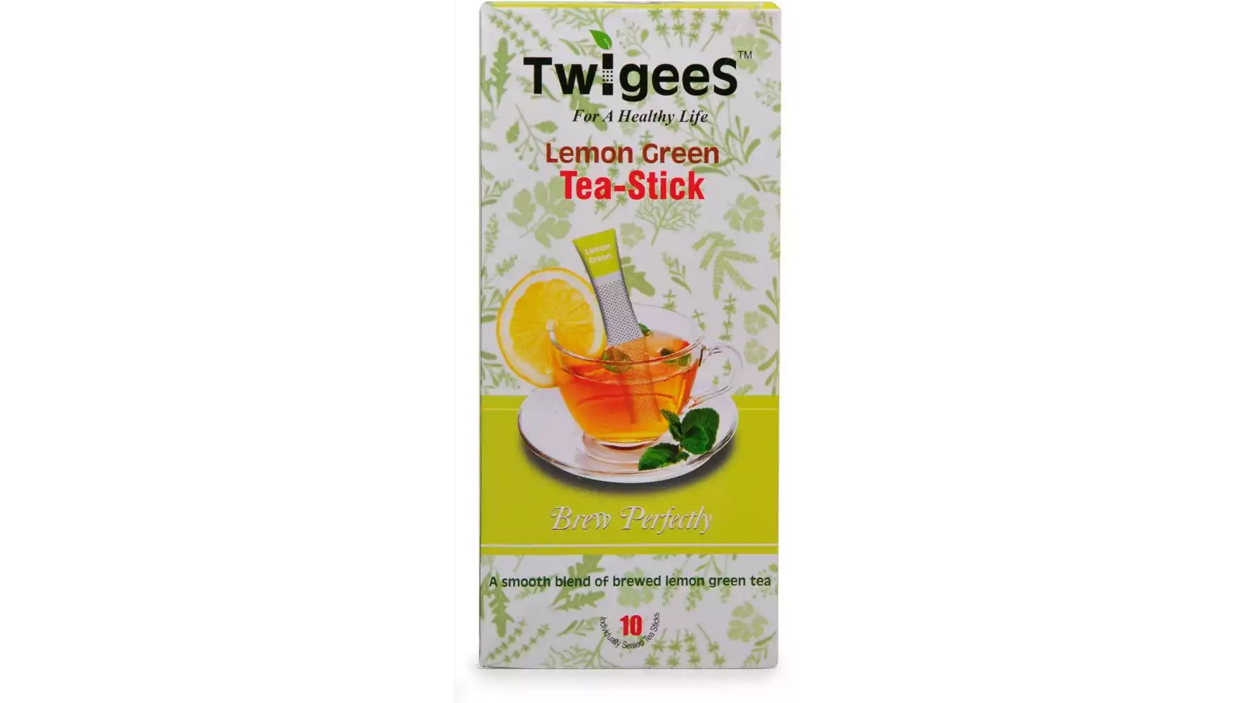 Twigees Lemon Green Tea (10Stick)