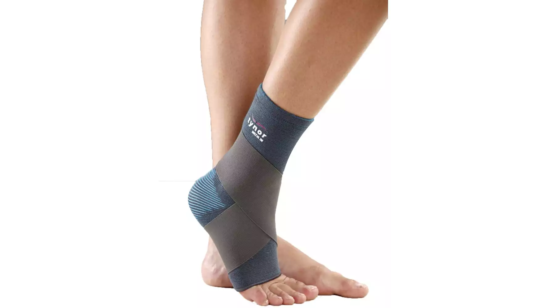Tynor Ankle Support with Elastic Wrap Elastic (M)