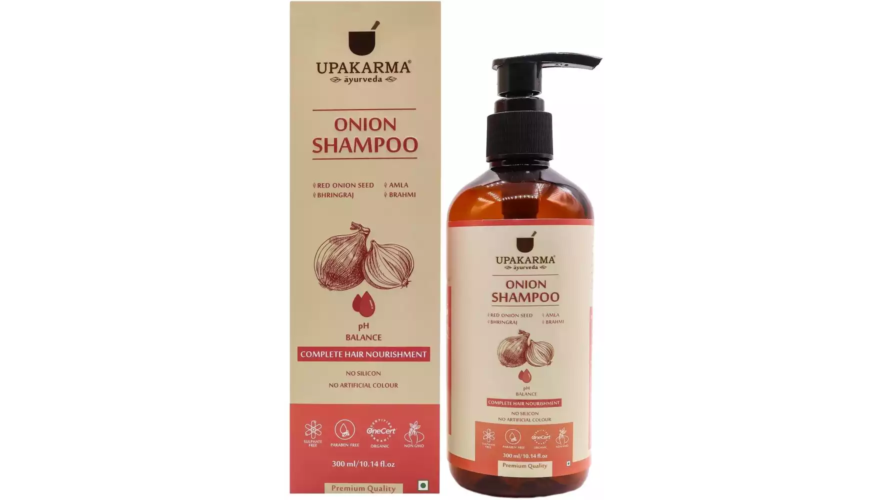 Upakarma Ayurveda Onion Shampoo (300ml)