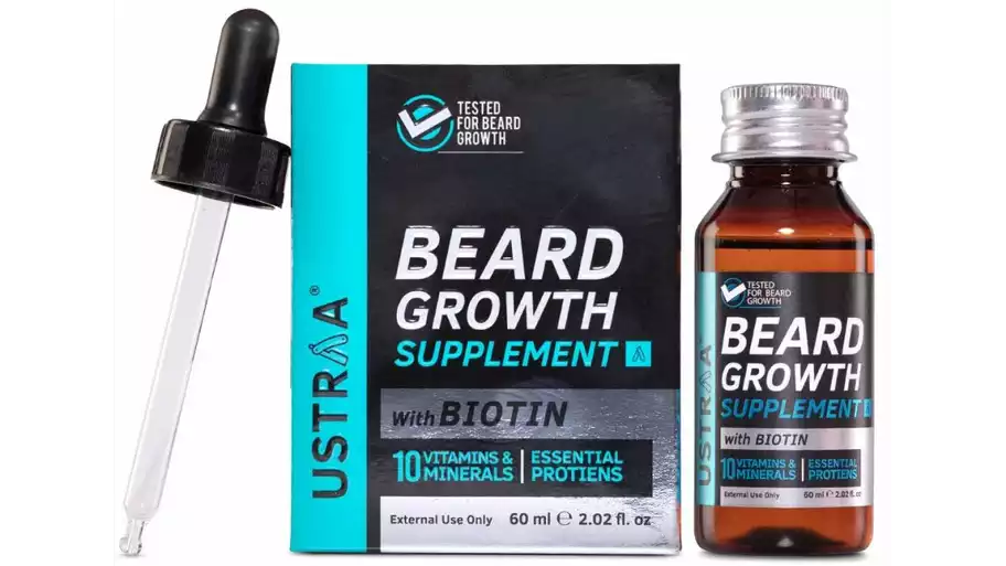 Ustraa Beard Growth Supplement (60ml)