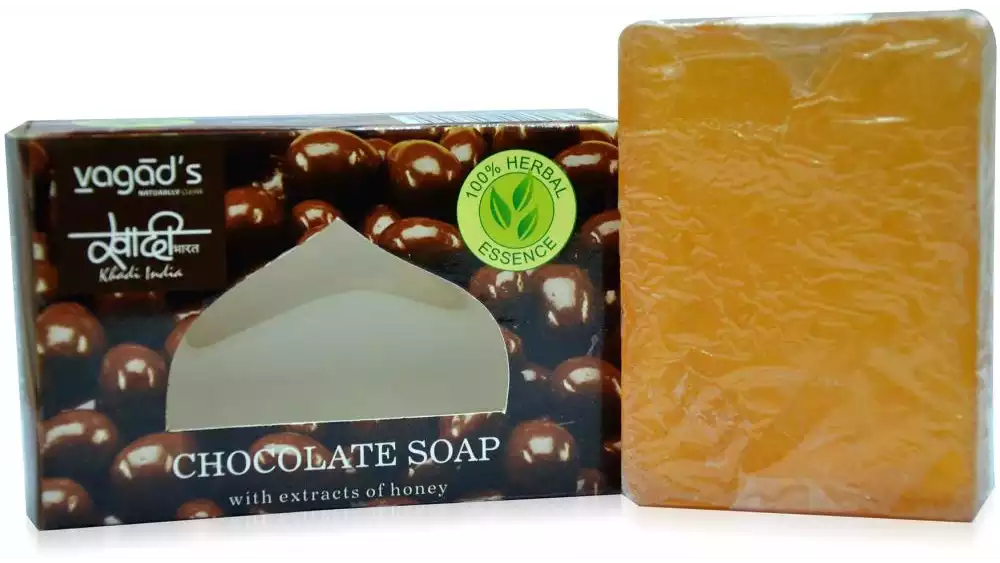 Vagads Khadi Chocolate & Honey Soap (125g)