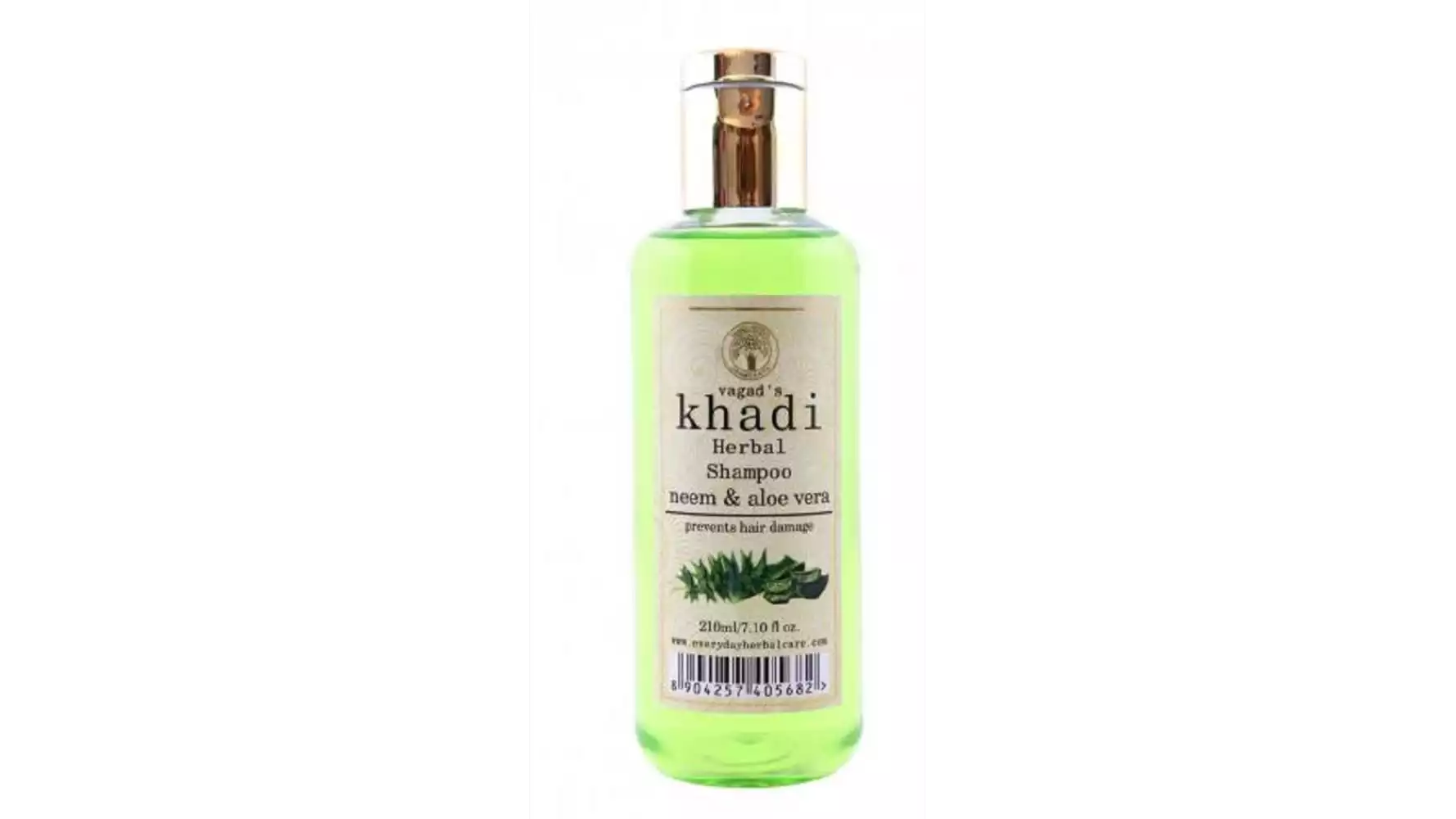 Vagads Khadi Neem & Aloevera Shampoo (210ml)