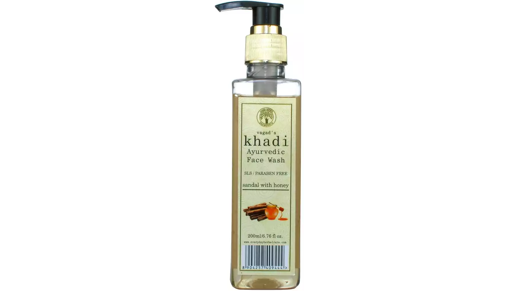Vagads Khadi S.L.S And Paraben Free Sandal With Honey Face Wash (200ml)