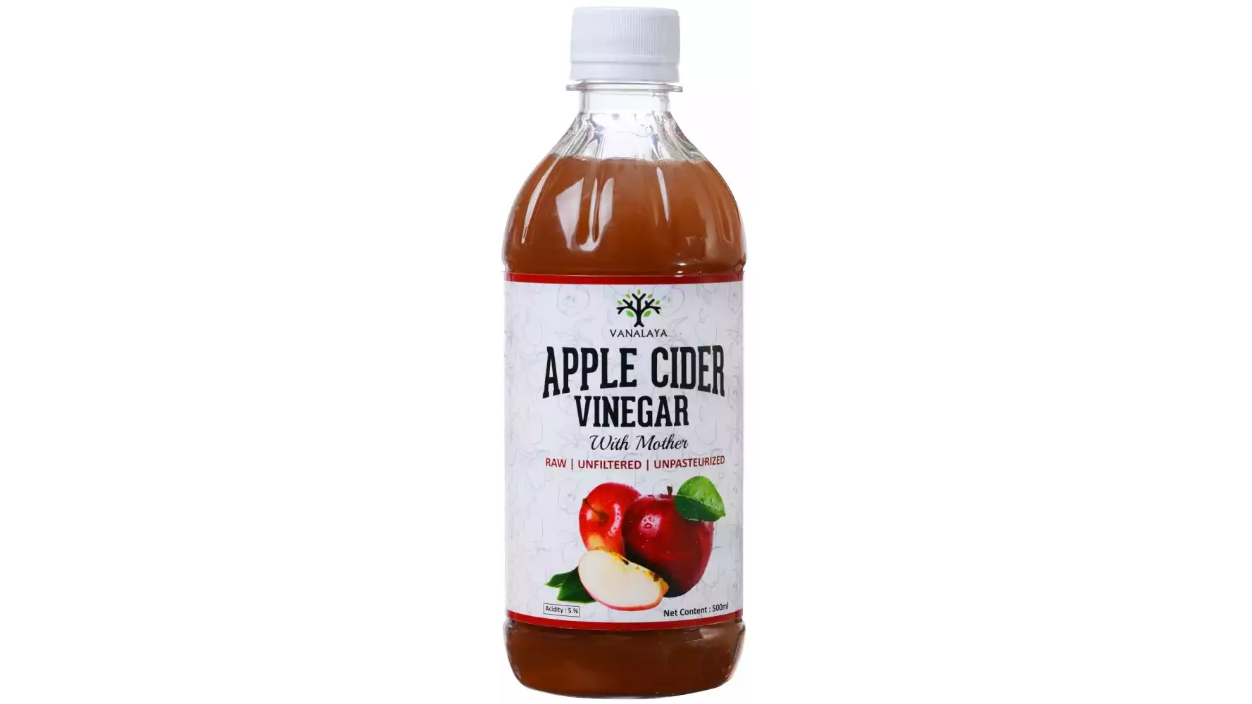 Vanalaya Apple Cider Unfiltered Mother Vinegar (500ml)