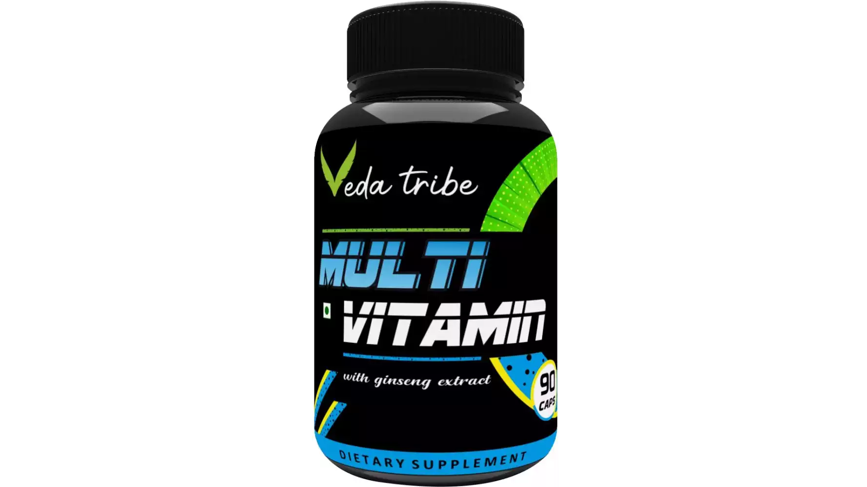 Veda Tribe Multivitamin With Ginseng Extract (90caps)