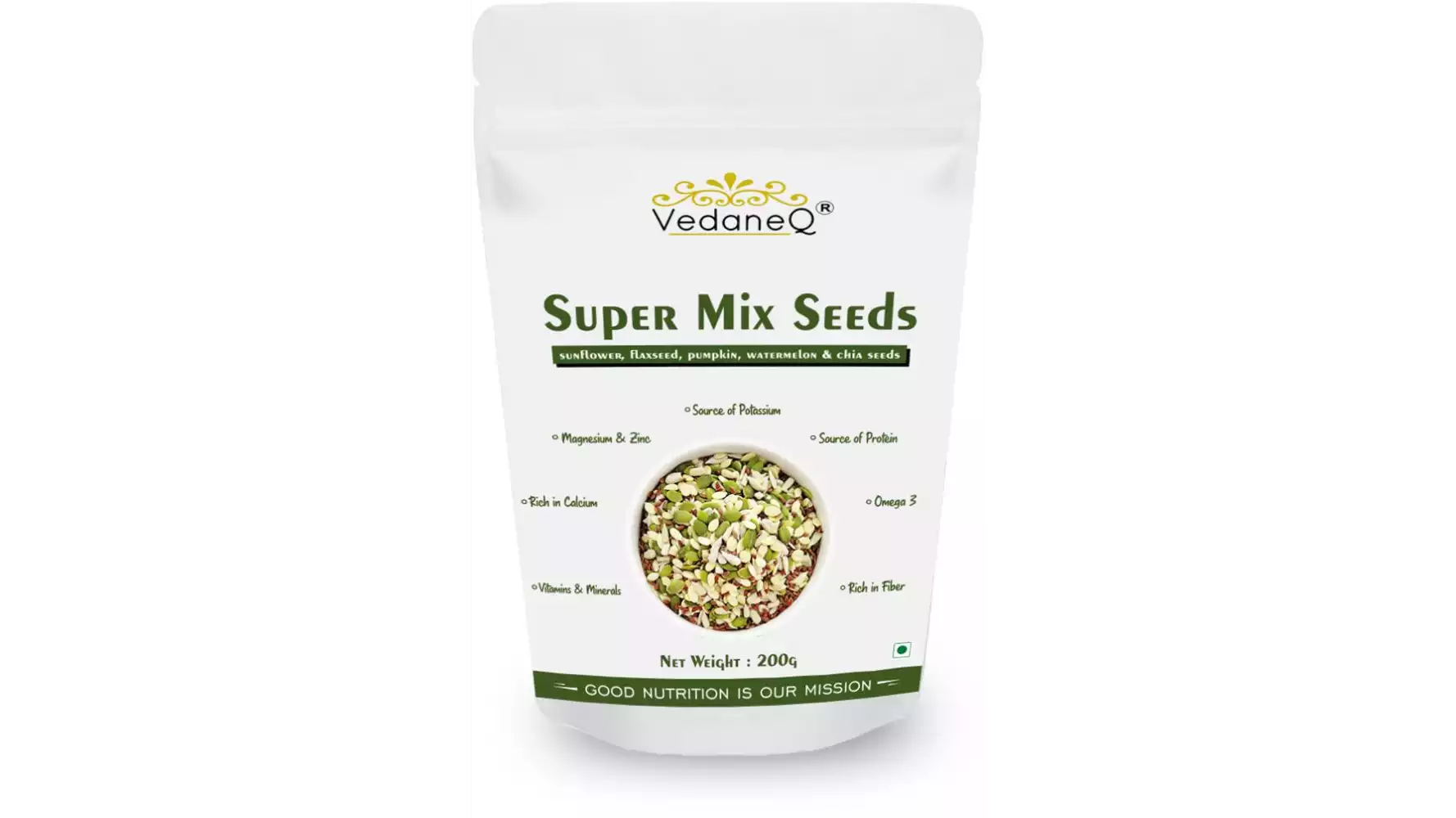 VedaneQ Antioxidant Mix Seeds (200g)