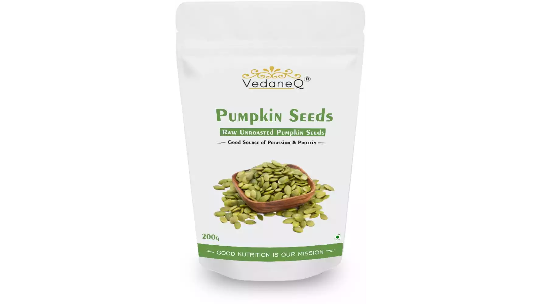 VedaneQ Raw Pumpkin Seeds (200g)
