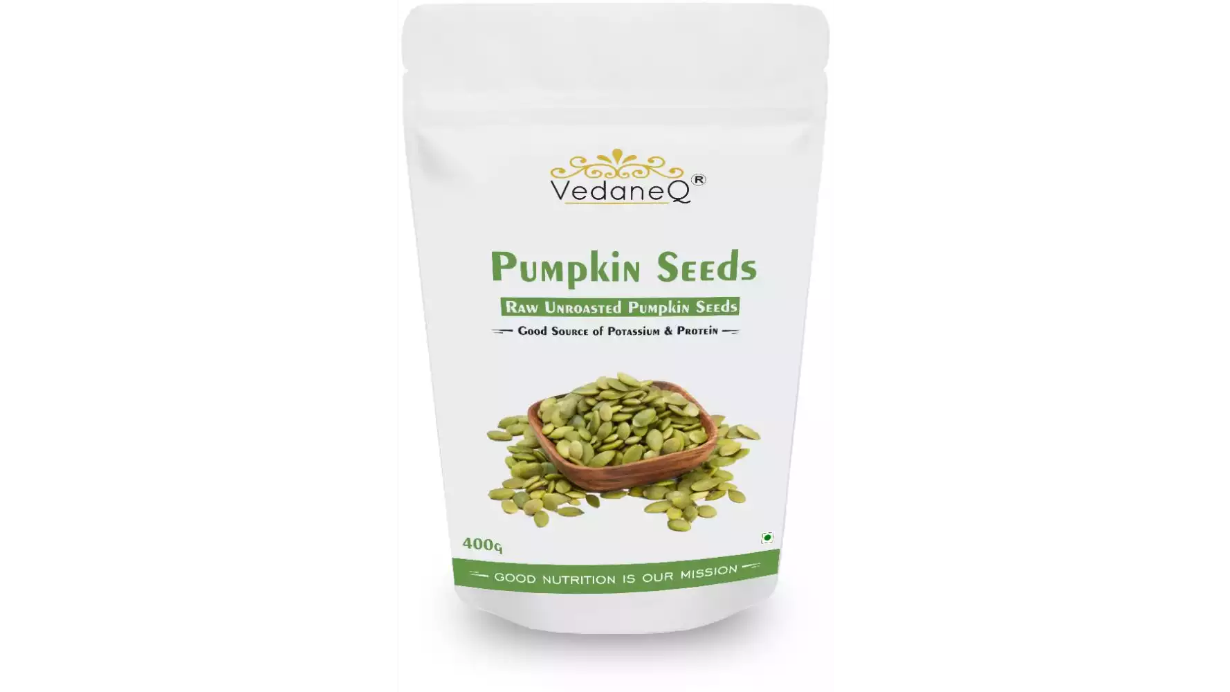 VedaneQ Raw Pumpkin Seeds (400g)