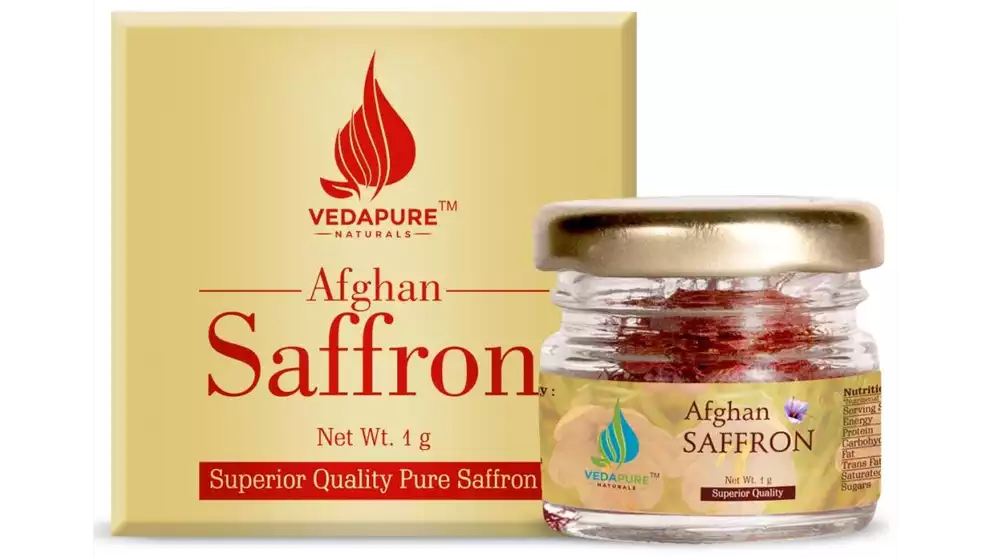 Vedapure Natural & Pure Afghani Kesar / Saffron (1g)