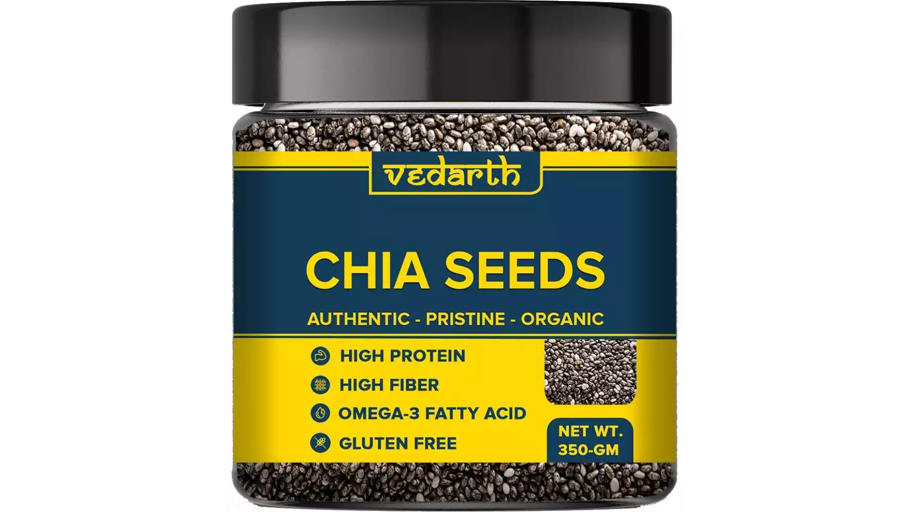 Vedarth Organic Chia Seed (350g)