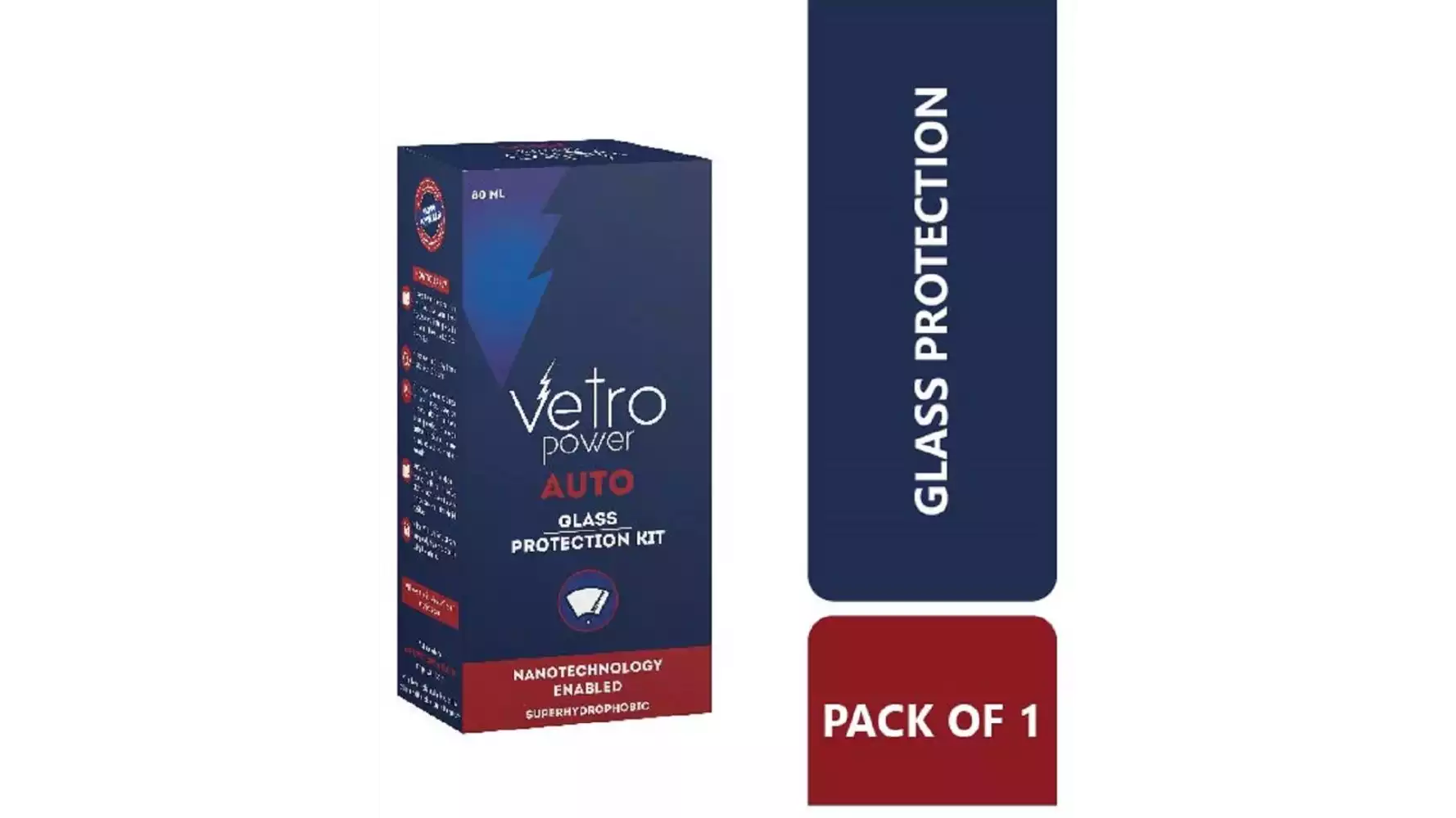 Vetro Power Auto: Glass Protection Kit (80ml)