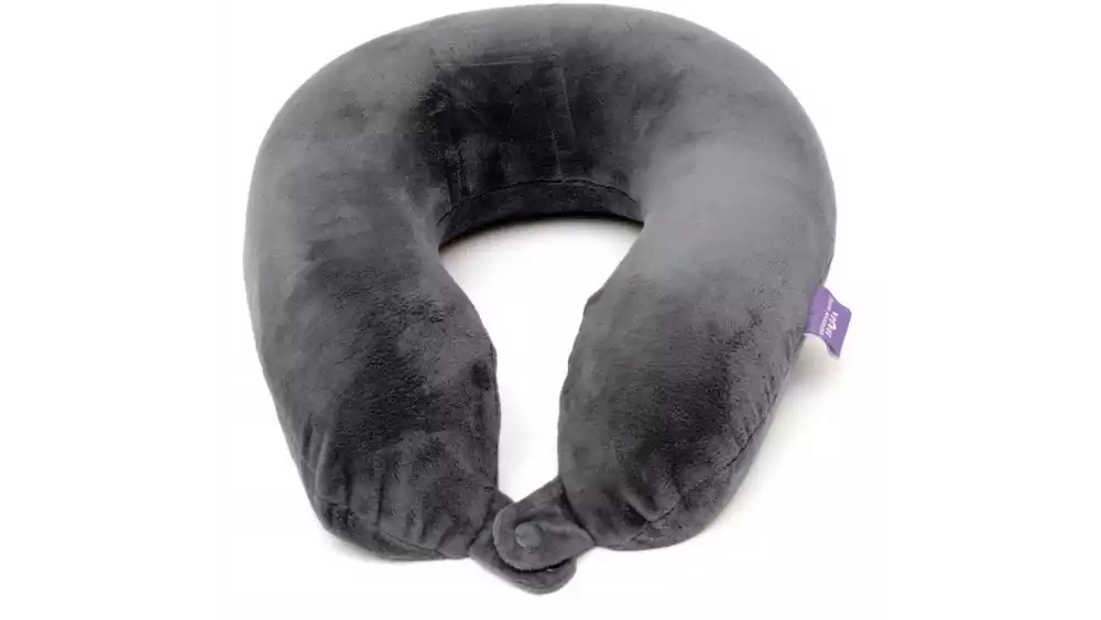 Viaggi Unisex Inflight Use Head Rest Memory Foam Travel Neck Pillow (1pcs)