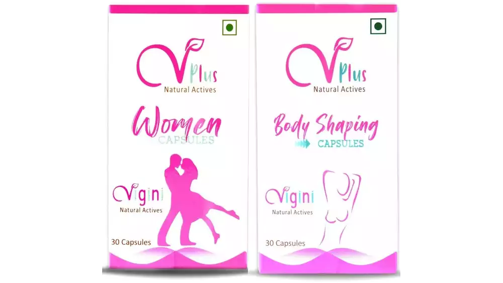 Vigini Body Shaping & Women Capsules Combo (1Pack)