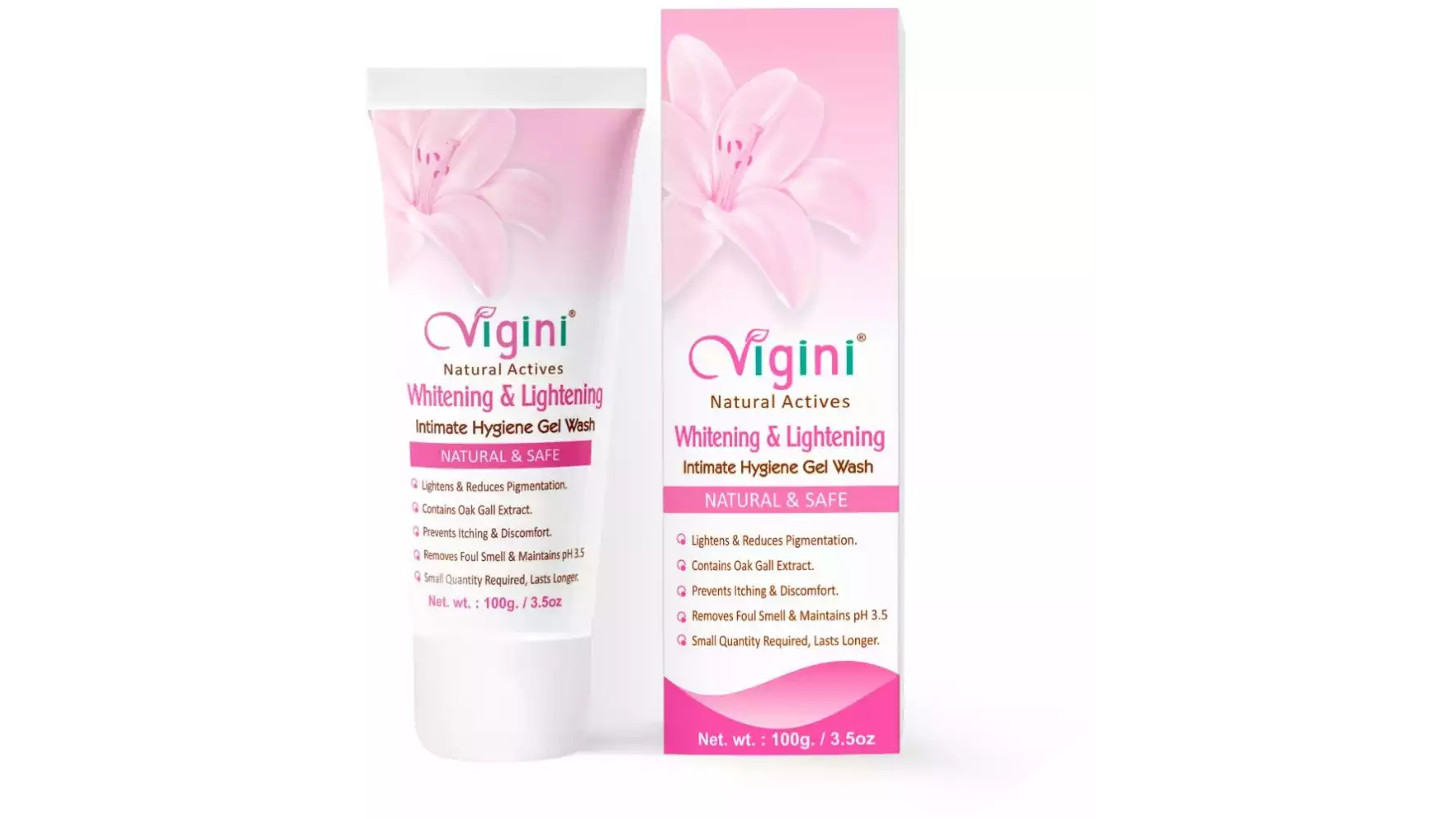 Vigini Lightening Intimate Feminine Wash (100g)